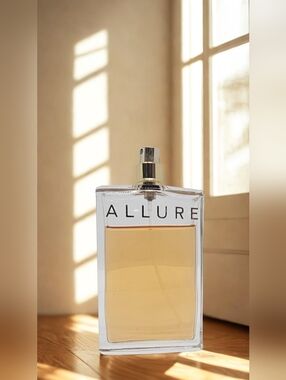 CHANEL ALLURE Perfume Bottle -Used Excellent smell like new/No caps/Nobox